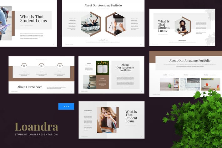 Loandra - Student Loan Keynote Template