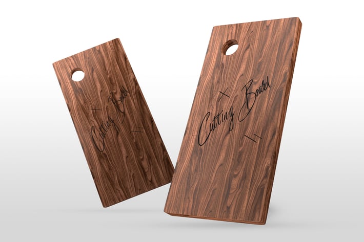 Wooden Cutting Board Mockups