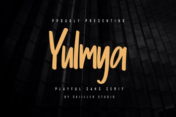 Yulmya - Playful Sans Serif