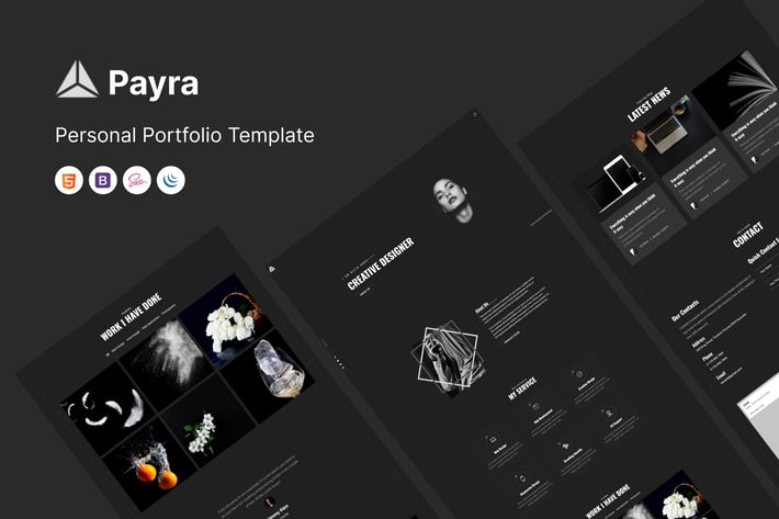 Payra Personal Portfolio Template
