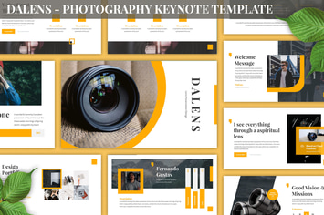 Dalens - Photography Keynote Template