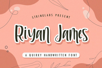 Riyan James - Quirky Display Font