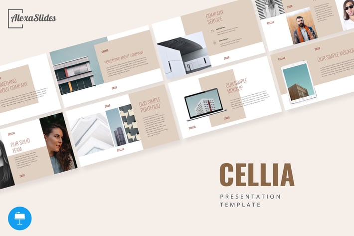 Cellia - Creative Keynote Template