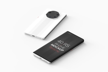 40 RS Phone Mockup