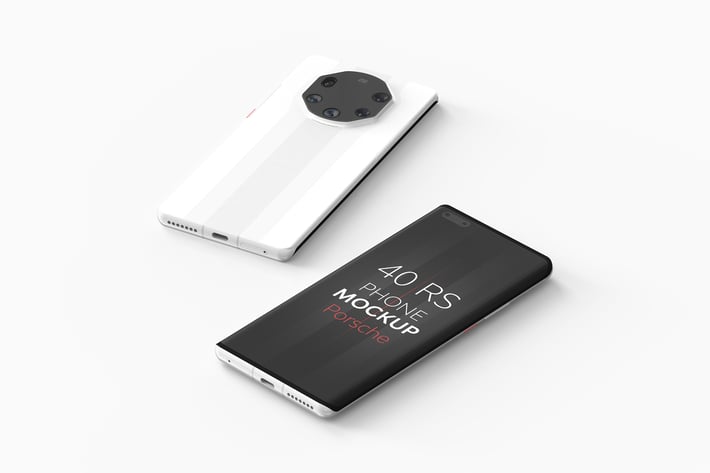 40 RS Phone Mockup