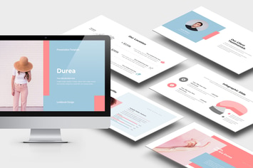 Durea : Pastel Colors Keynote