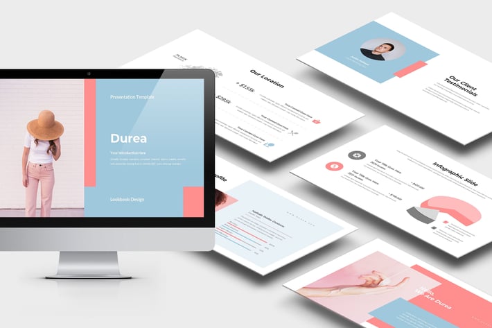 Durea : Pastel Colors Keynote