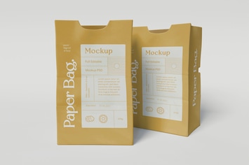 Paper Bag mockup