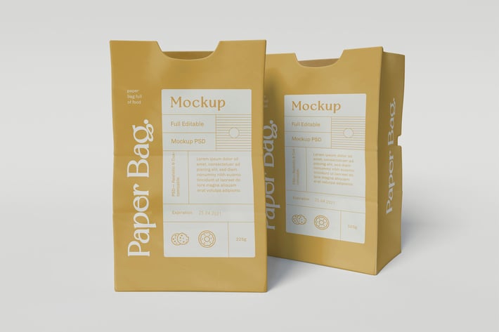 Paper Bag mockup