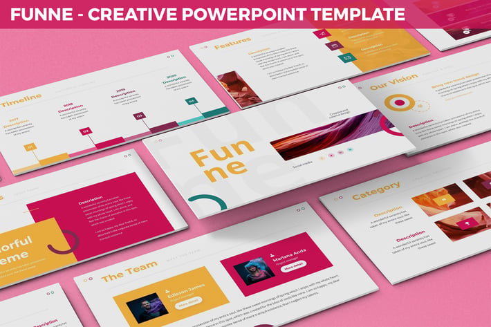 Funne - Creative Powerpoint Template