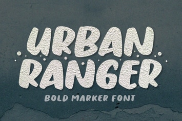 Urban Ranger - Display Font