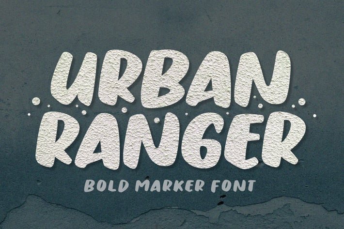 Urban Ranger - Display Font