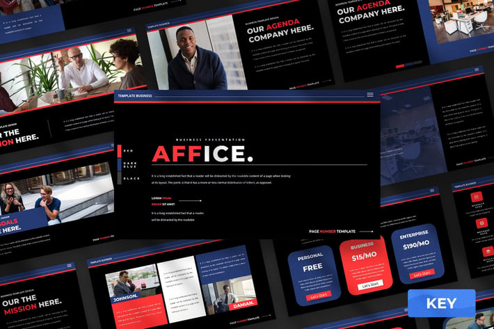 Affice - Keynote Presentation Template