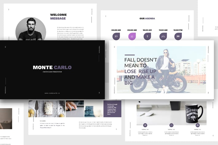 Monte Carlo - Creative Keynote Template