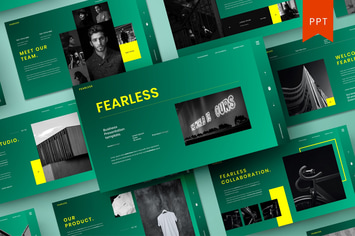Fearless  – Business PowerPoint Template