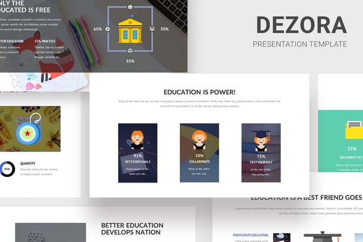 Dezora - Primary School Education Powerpoint