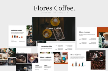 Flores - Coffee Keynote Template