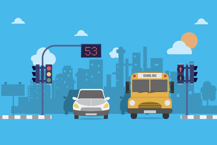 Traffic Light - Illustration Background