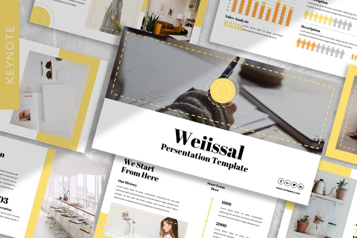 Weiissal - Business Keynote Template