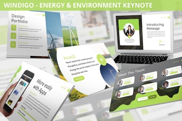 Windigo - Energy & Environment Keynote Template