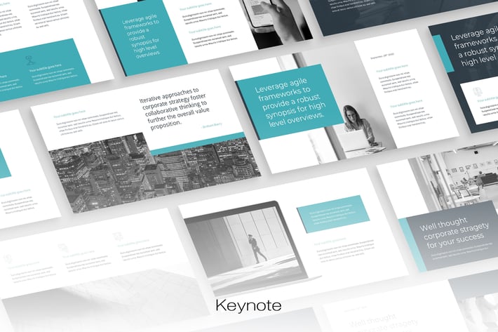  Porsh - Elegant Corporate Keynote Template