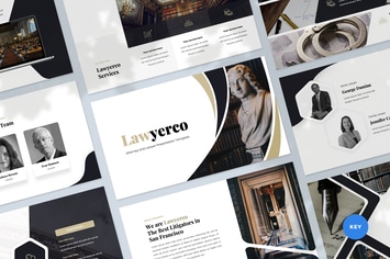 Attorney & Lawyer Presentation Keynote Template