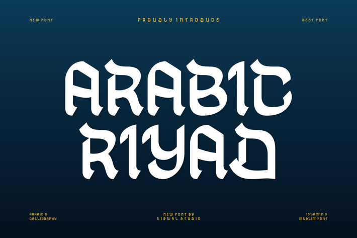Arabic Riyad - Arabic Font