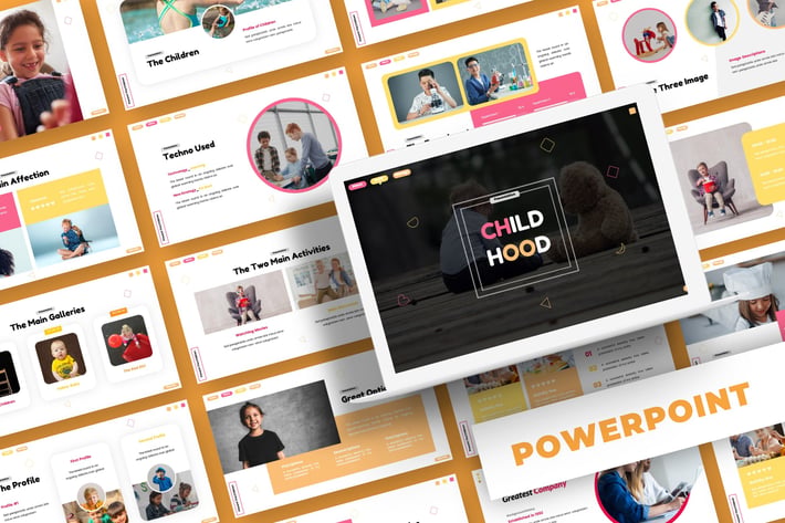 Childhood - Powerpoint Template