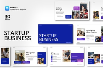 Startup Business Keynote Template