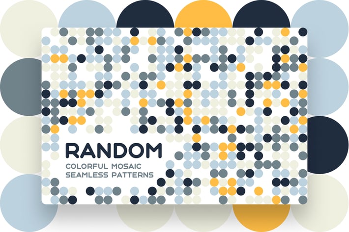 Random Mosaic Seamless Patterns