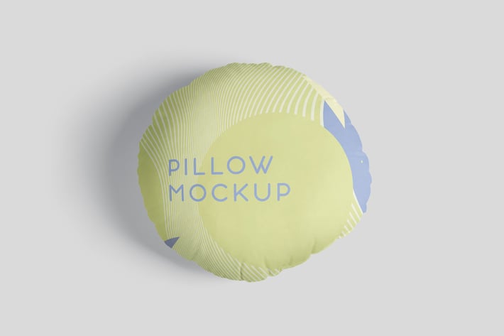 Pillow Mockup Set - Round