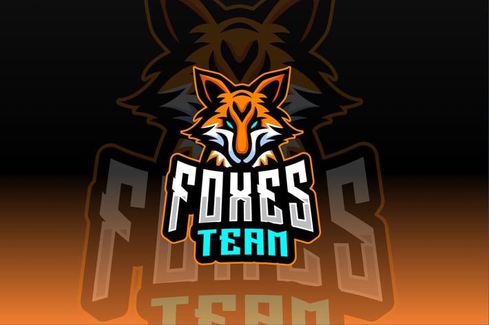 Foxes Sport and Esport Logo Template