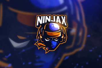 Ninja Game - Mascot & Esport Logo