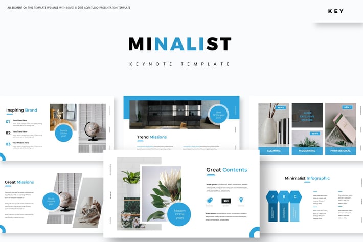 Minalist - Keynote Template