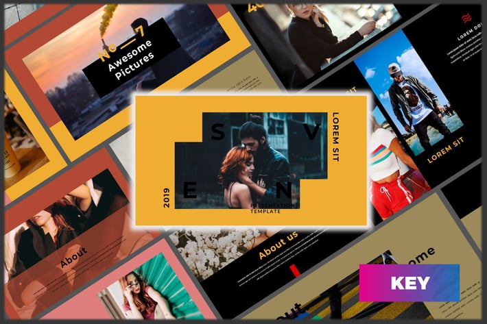 Sven Dark - Lookbook Keynote Template