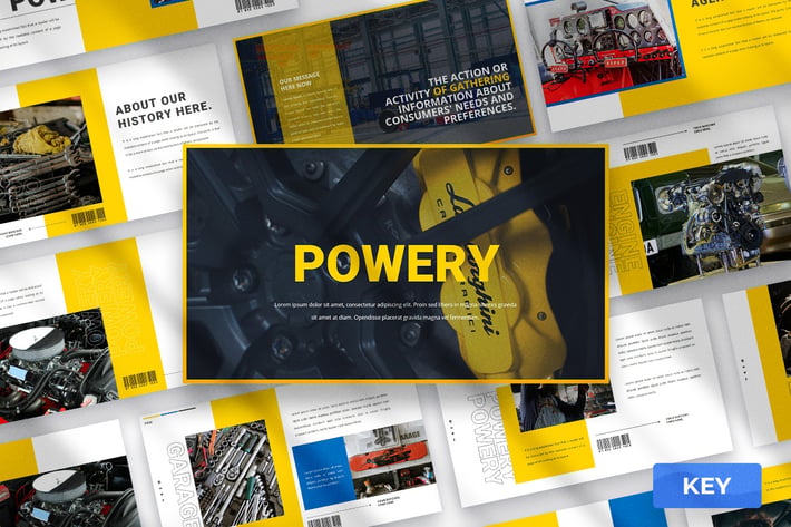 Powery - Keynote Presentation Template
