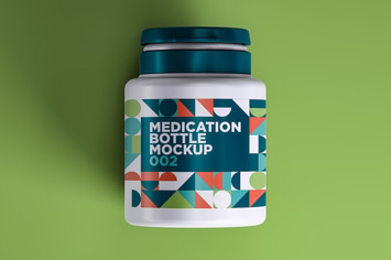 Medication Bottle Mockup 002