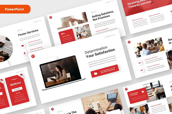 FOSTER - Business Pitchdeck Powerpoint
