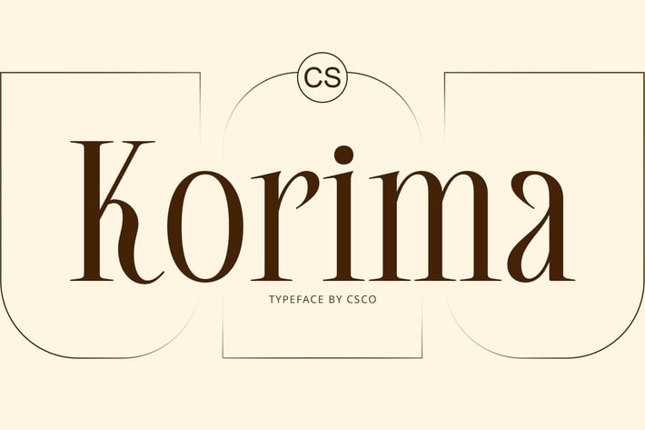 Korima – Elegant Font