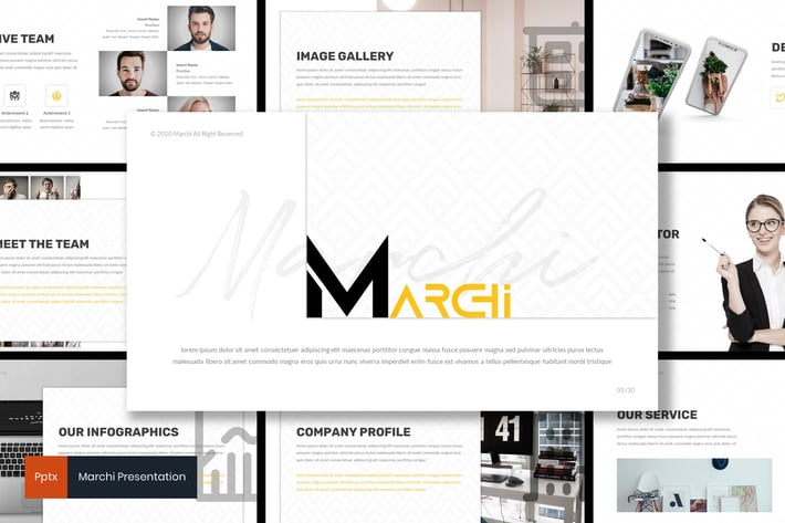 Marchi - Multipurpose Powerpoint Template