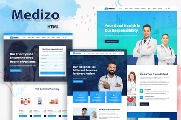Medizo - Healthcare Clinic & Doctor HTML Template