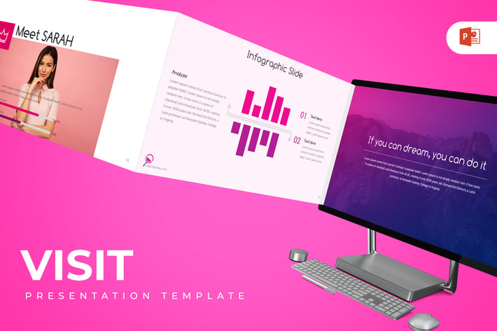 Visit - Powerpoint Template
