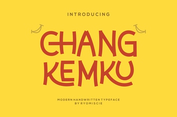 Changkemku - Modern Handwritten Typeface