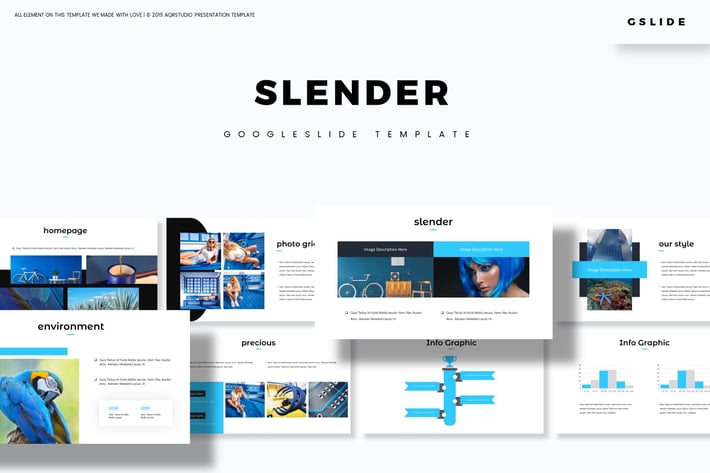 Slender - Google Slides Template