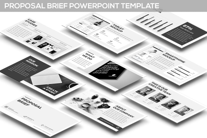 Proposal Brief Powerpoint Template
