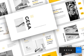 Gesa - Creative Keynote Template