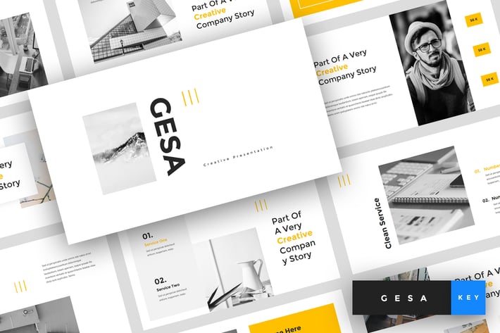 Gesa - Creative Keynote Template