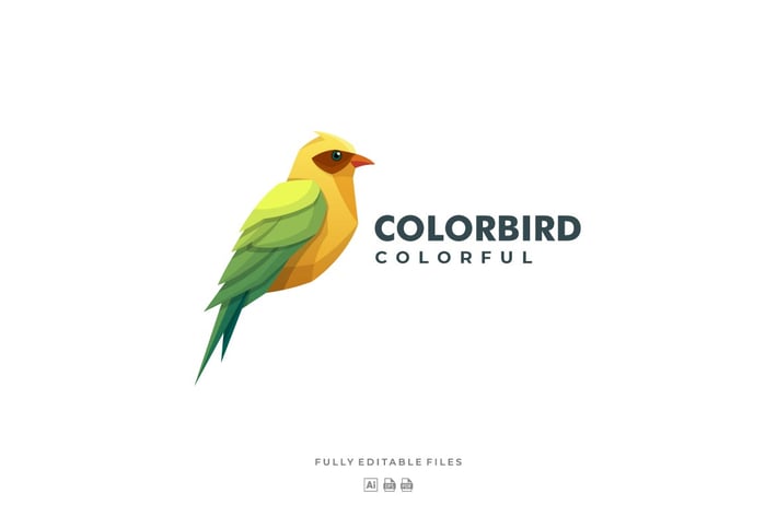  Bird Color Logo