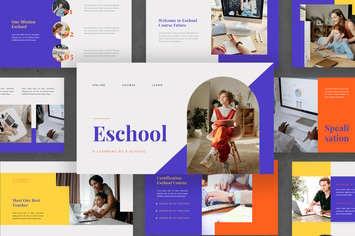 E-School - Presentation Template