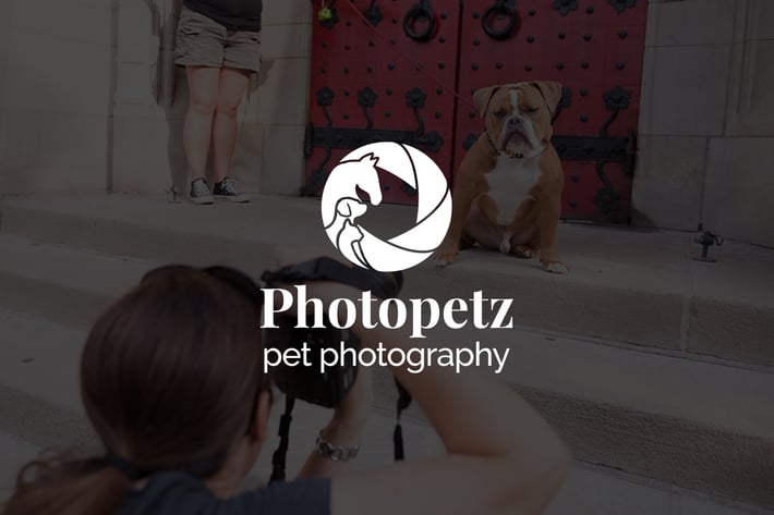 Photopetz : Pet Photography Logo